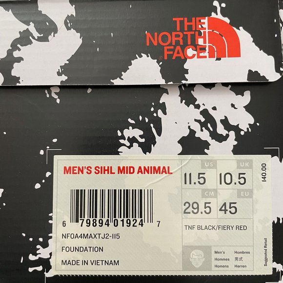 Men's SIHL Mid Animal Hiking Trail Shoes - Picture 8 of 8